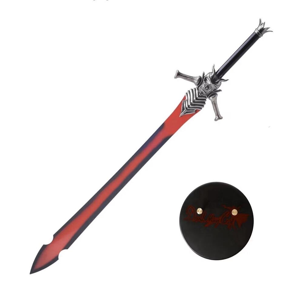 Sword Valley Rebellion Display Sword 54in Stainless Blade w/Hanging Board Decor